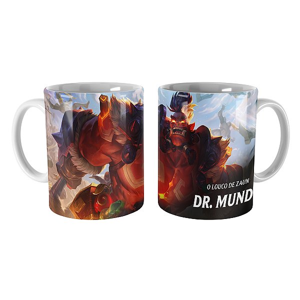 Caneca Mundo Enfurecido League of Legends Lol