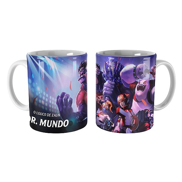 Caneca TPA Mundo League of Legends Lol