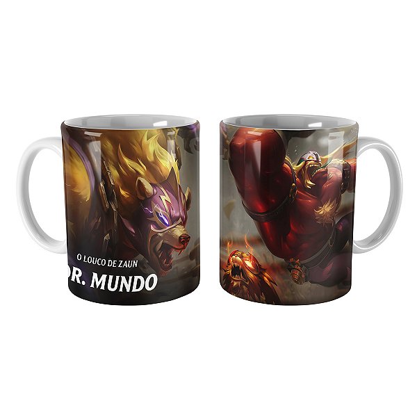 Caneca Mundo El Macho League of Legends Lol