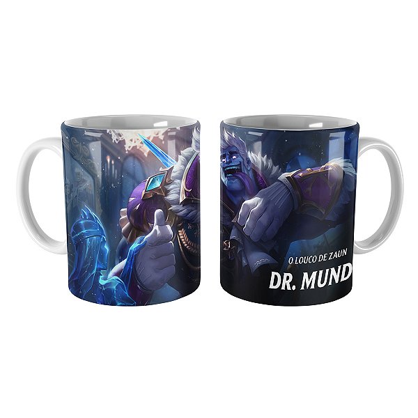 Caneca Mundo Príncipe Congelado League of Legends Lol