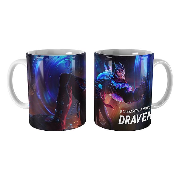 Caneca Draven La Ilusión League of Legends Lol
