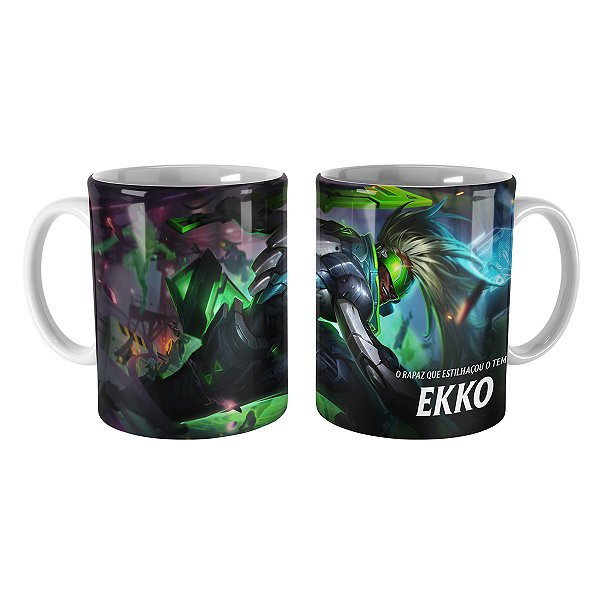 Caneca Projeto Ekko League of Legends Lol