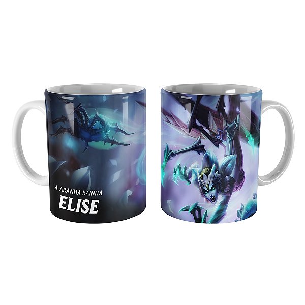 Caneca Elise Florescência Mortal League of Legends Lol