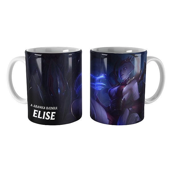 Caneca Elise Lua Sangrenta League of Legends Lol