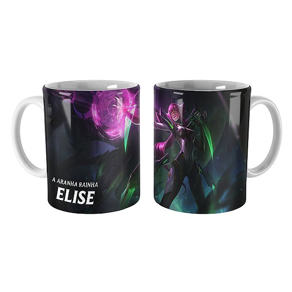 Caneca Elise Supergaláctica League of Legends Lol