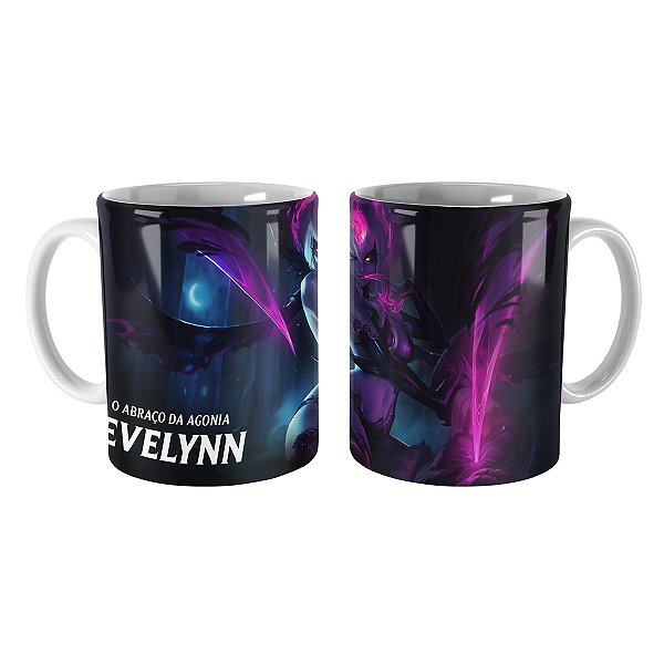 Caneca Evelynn League of Legends Lol