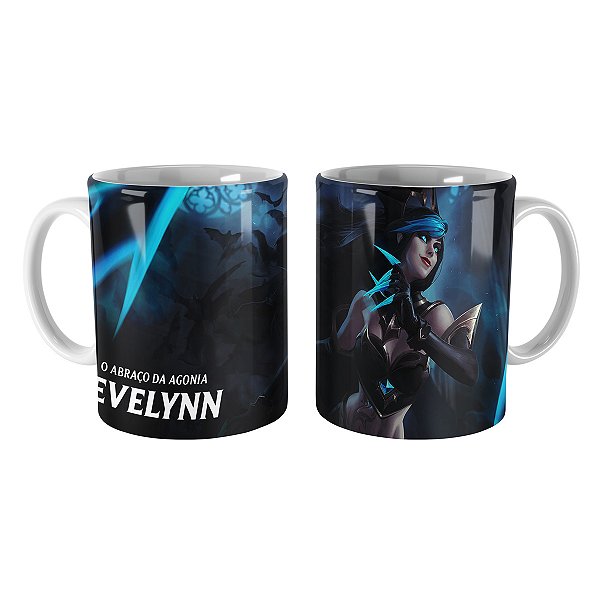 Caneca Evelynn Sombria League of Legends Lol