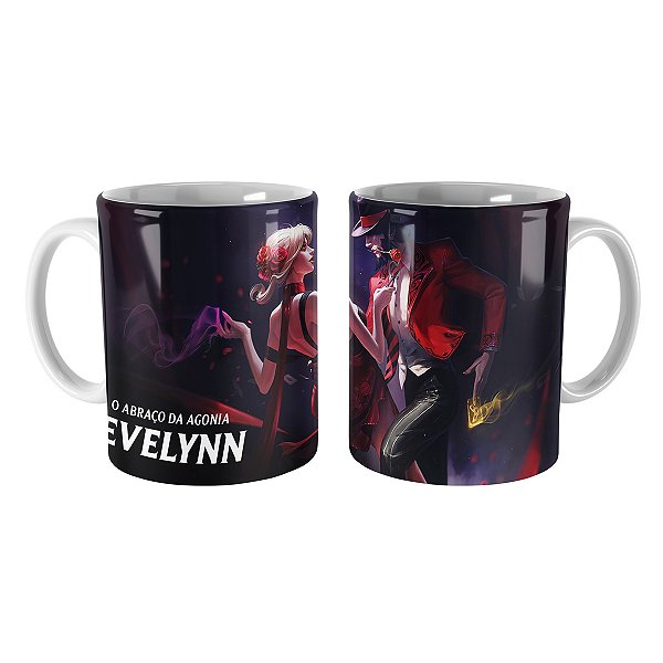 Caneca Evelynn Dançarina de Tango League of Legends Lol