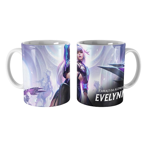 Caneca Evelynn K/DA ALL OUT League of Legends Lol