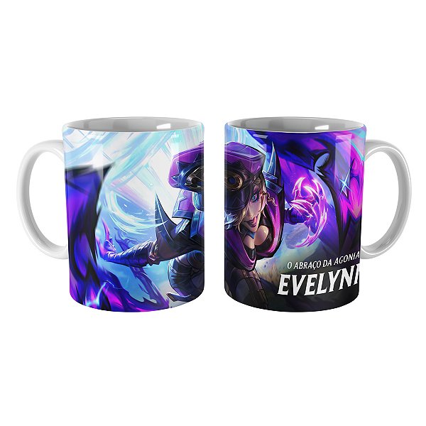 Caneca Evelynn Soul Fighter League of Legends Lol