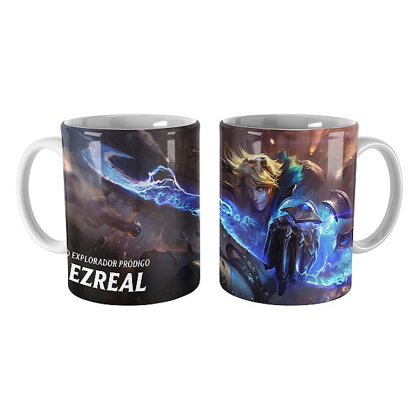 Caneca Ezreal League of Legends Lol