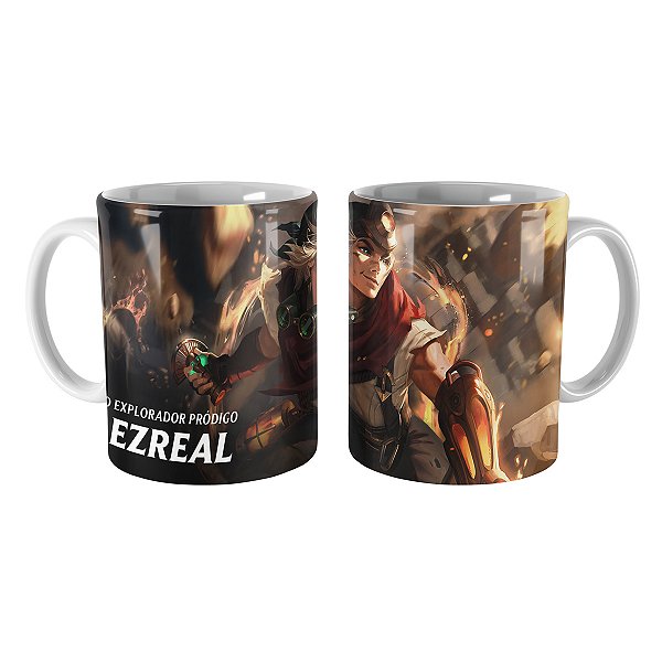Caneca Ezreal Explorador League of Legends Lol