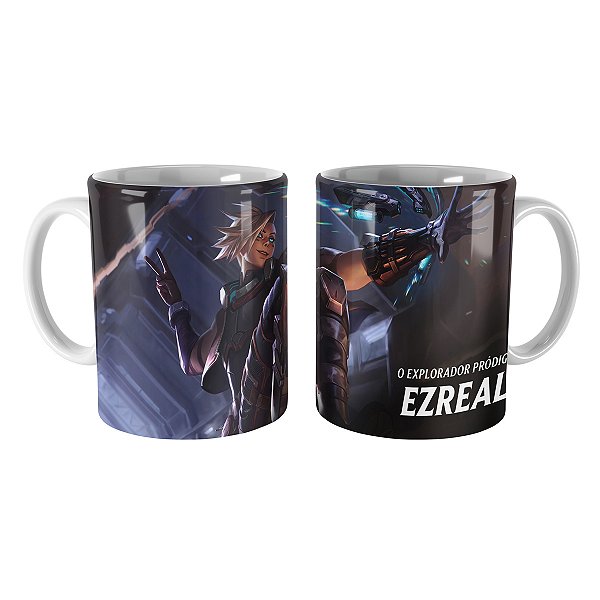 Caneca Ezreal PsyOps League of Legends Lol