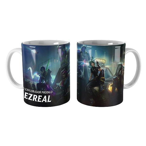 Caneca Ezreal HEARTSTEEL League of Legends Lol