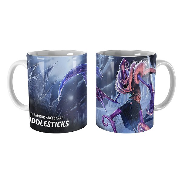 Caneca Fiddlesticks Doces Trevosos League of Legends Lol