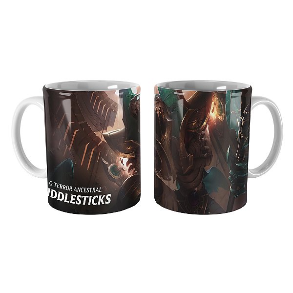Caneca Fiddlesticks Ascendente League of Legends Lol