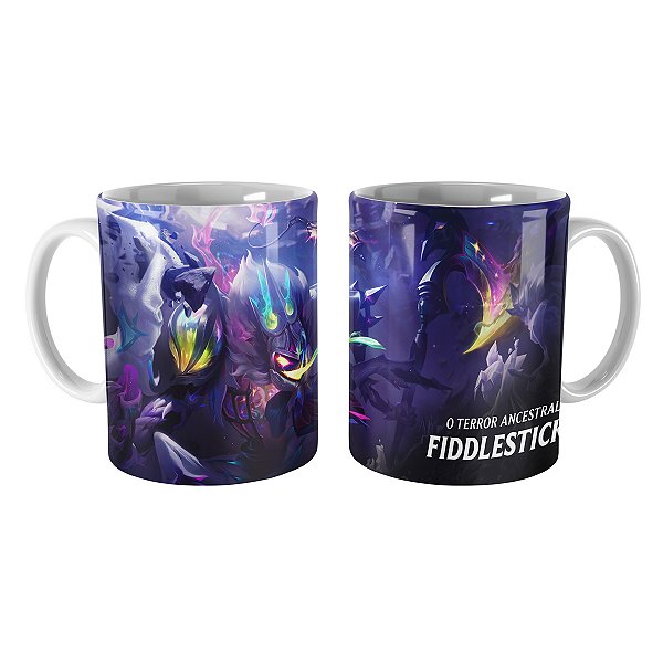 Caneca Fiddlesticks Nêmesis Estelar League of Legends Lol