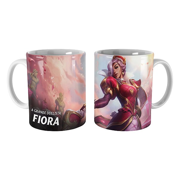 Caneca Fiora Paixão Cortante League of Legends Lol