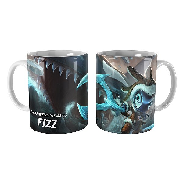 Caneca Fizz da Tundra League of Legends Lol