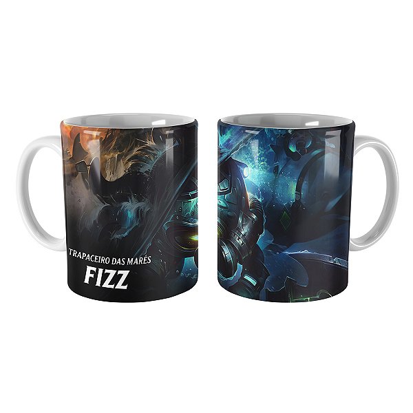 Caneca Fizz Esquadrão Ômega League of Legends Lol