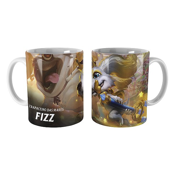 Caneca Fizz Doguinho de Prestígio League of Legends Lol