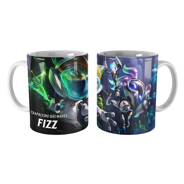 Caneca Fizz Astronauta League of Legends Lol