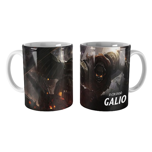 Caneca Patrulheiro Galio League of Legends Lol