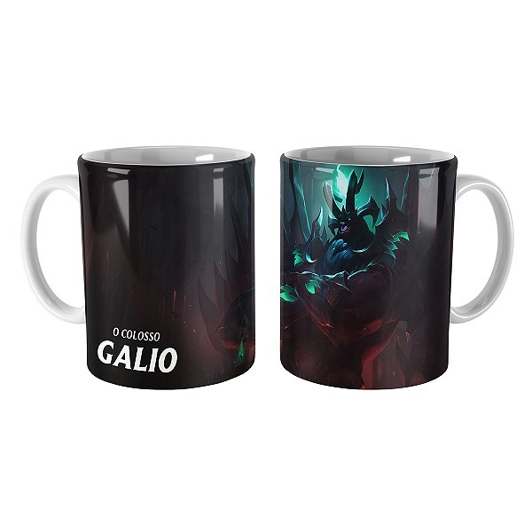 Caneca Galio Guardião das Trevas League of Legends Lol