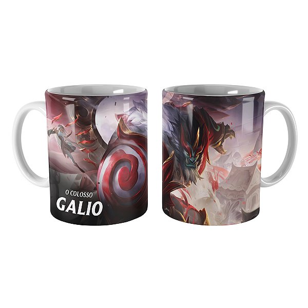 Caneca Galio Criador Mítico League of Legends Lol