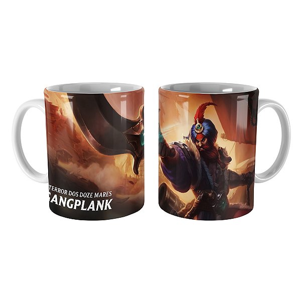 Caneca Gangplank Sultão League of Legends Lol