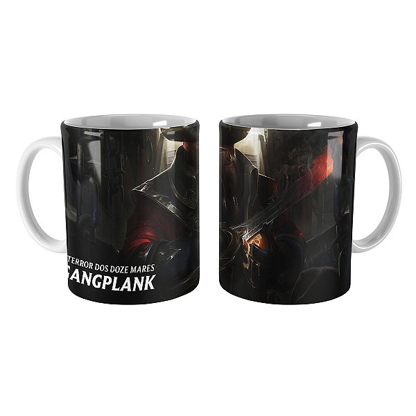 Caneca Capitão Gangplank League of Legends Lol