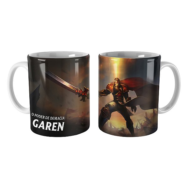 Caneca Garen Sanguinário League of Legends Lol