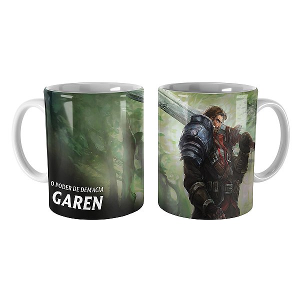 Caneca Garen Errante League of Legends Lol