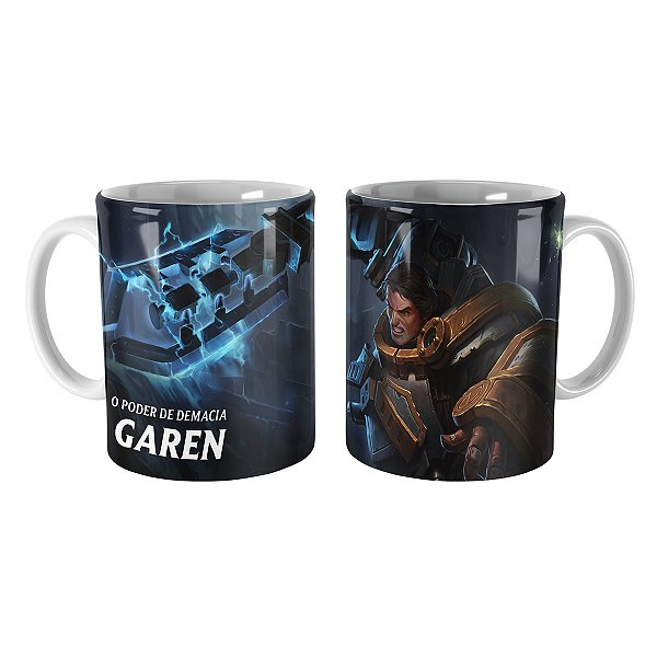 Caneca Garen Legionário de Aço League of Legends Lol