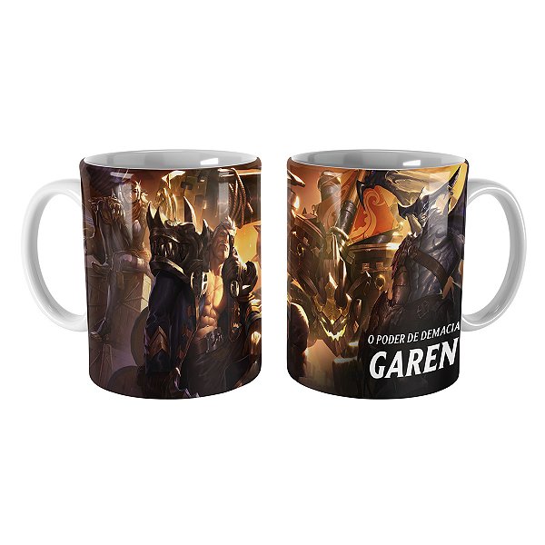 Caneca Garen Almirante Fugitivo League of Legends Lol
