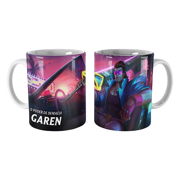 Caneca Garen Demacia Vice League of Legends Lol
