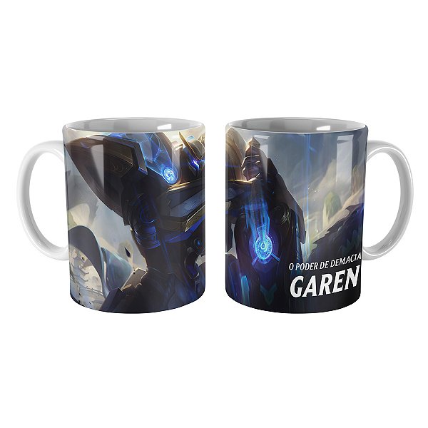 Caneca Garen Reinos Mech League of Legends Lol