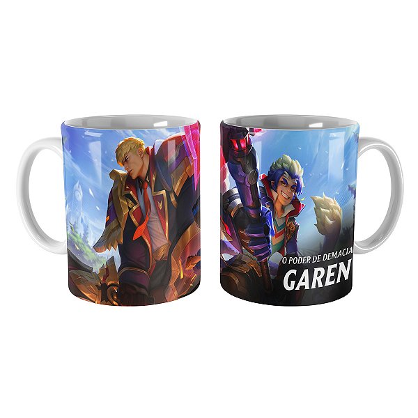 Caneca Garen Academia de Batalha League of Legends Lol