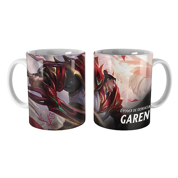 Caneca Garen Criador Mítico League of Legends Lol