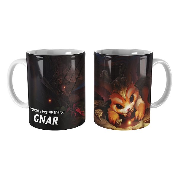 Caneca Gnar League of Legends Lol