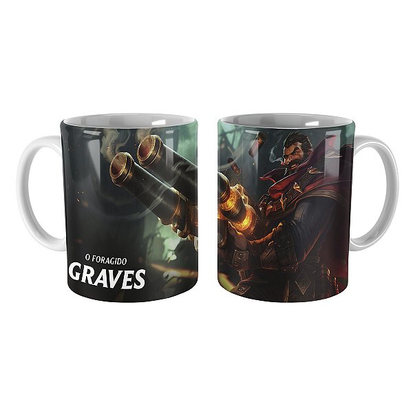 Caneca Graves League of Legends Lol