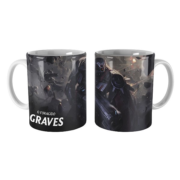 Caneca Graves Pretoriano League of Legends Lol