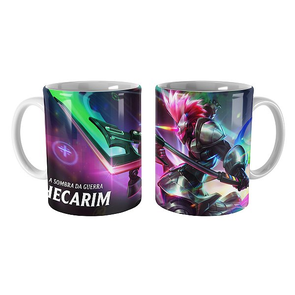 Caneca Hecarim Fliperama League of Legends Lol