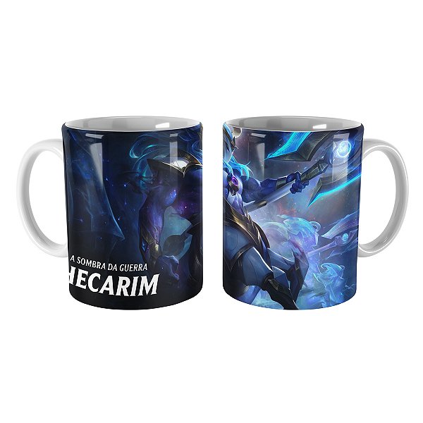 Caneca Hecarim Cavalaria Cósmica League of Legends Lol