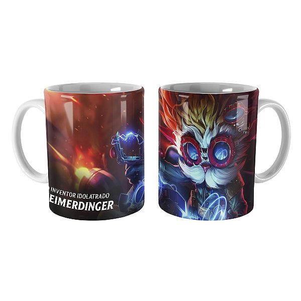 Caneca Heimerdinger League of Legends Lol