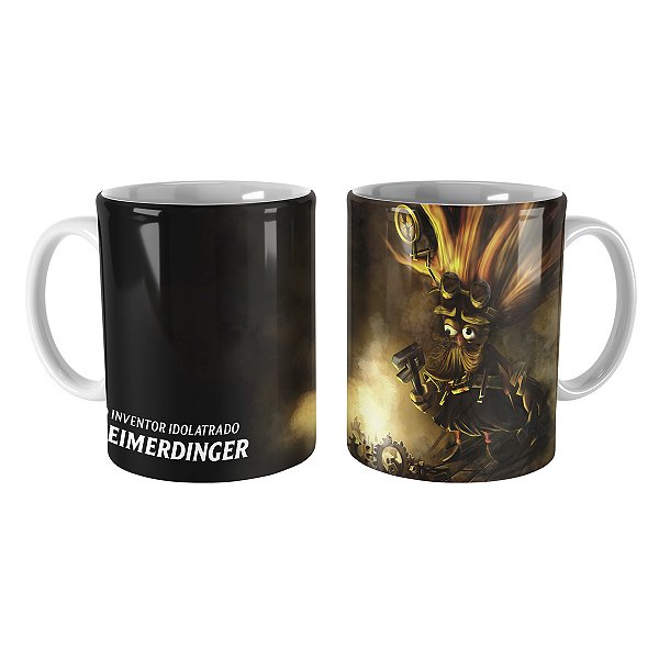 Caneca Heimerdinger em Manutenção League of Legends Lol