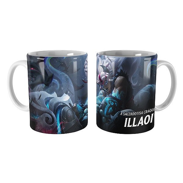 Caneca Illaoi Lua Nevada League of Legends Lol