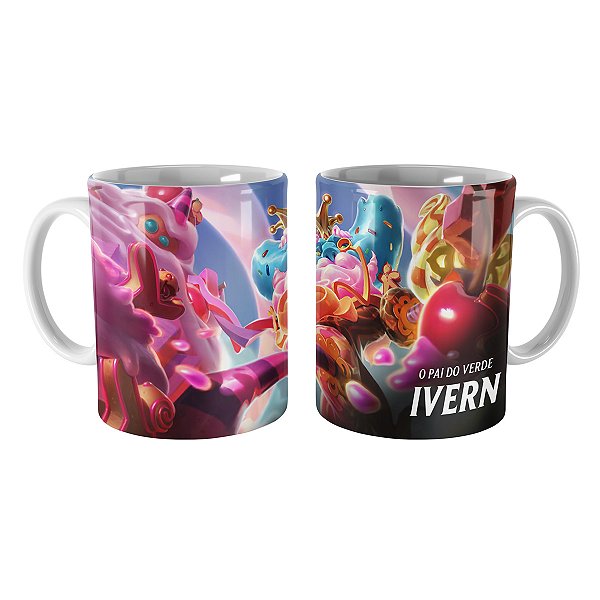 Caneca Ivern Rei dos Doces League of Legends Lol