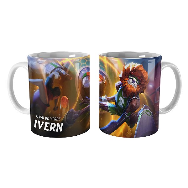 Caneca Ivern Mestre da Enterrada League of Legends Lol