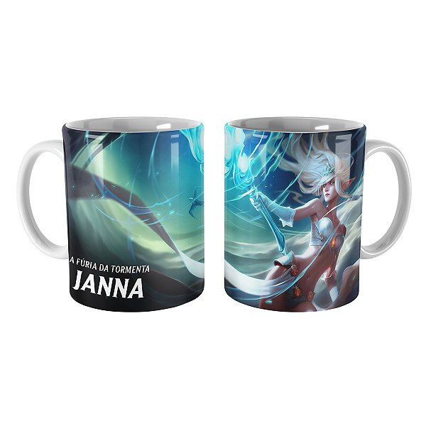 Caneca Janna League of Legends Lol